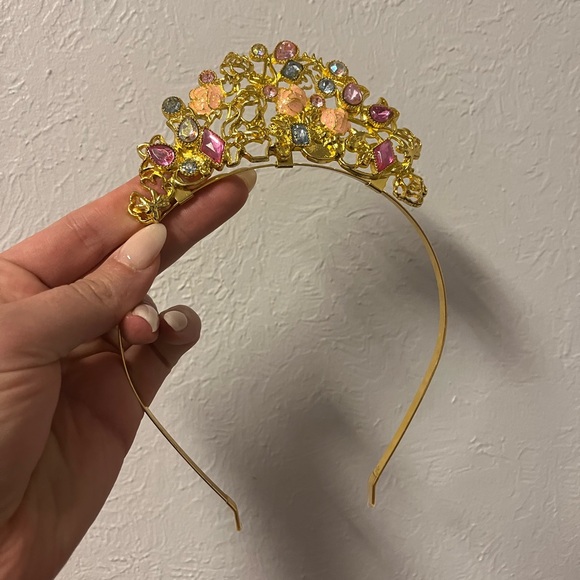 Disney Accessories Disney Parks Princess Aurora Jeweled Enamel Gold — free download